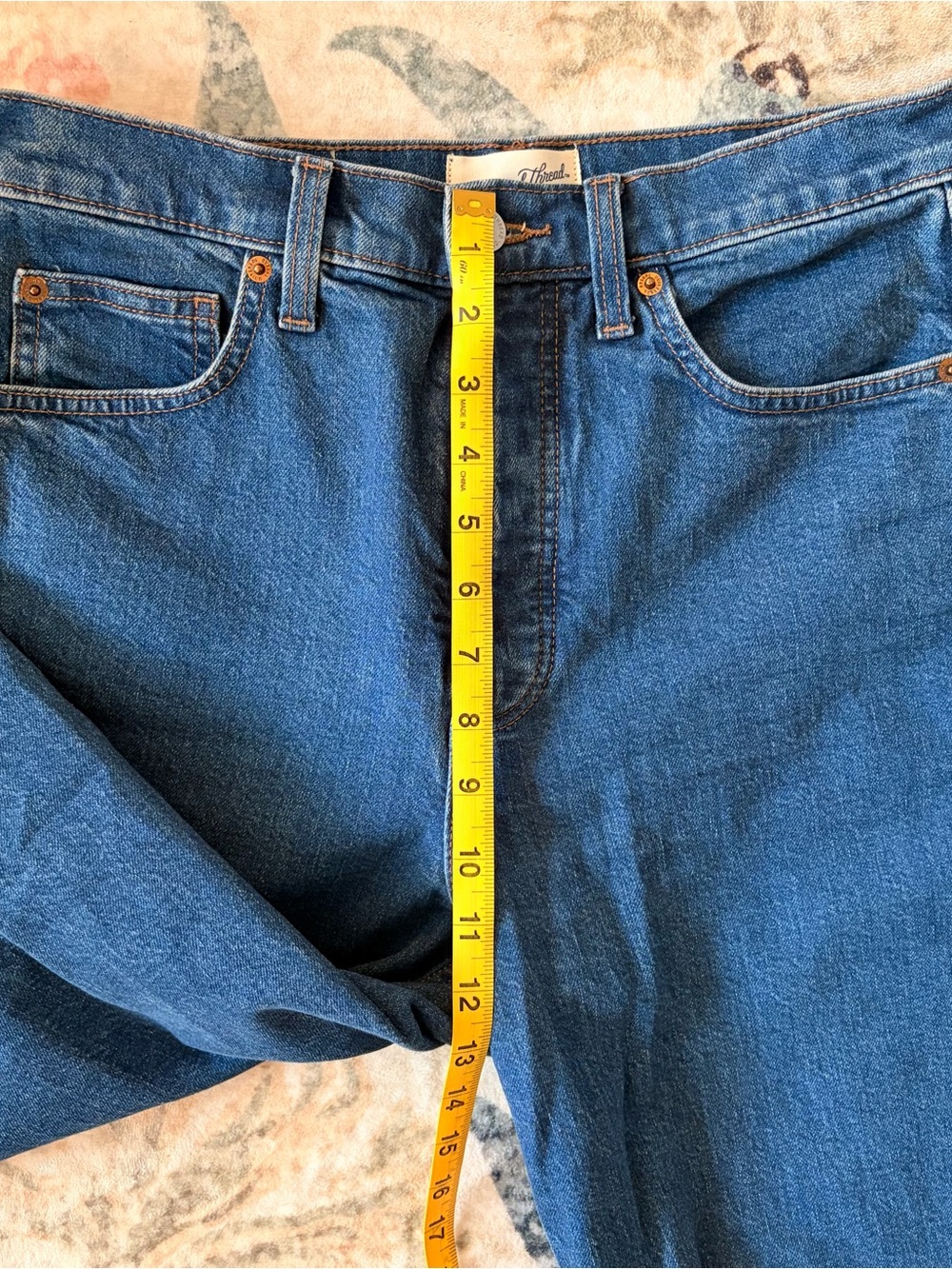 Universal Thread Blue Denim Midwash Jeans - Picture 9 of 10